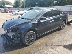 Nissan salvage cars for sale: 2018 Nissan Sentra S