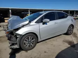 Salvage cars for sale at Fresno, CA auction: 2021 Nissan Versa SV