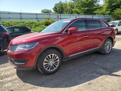 Lincoln mkx Select salvage cars for sale: 2016 Lincoln MKX Select