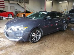 Nissan salvage cars for sale: 2017 Nissan Maxima 3.5S