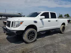 Salvage cars for sale at Tulsa, OK auction: 2017 Nissan Titan XD S