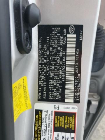 2012 Toyota Camry Base