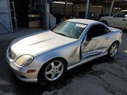 Salvage cars for sale at Fresno, CA auction: 2002 Mercedes-Benz SLK 230 Kompressor