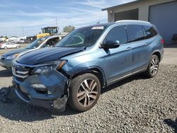 Salvage cars for sale at Eugene, OR auction: 2016 Honda Pilot Elite