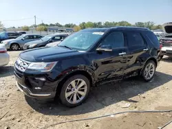 Salvage cars for sale at Louisville, KY auction: 2018 Ford Explorer Limited