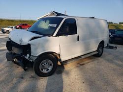 Salvage trucks for sale at Northfield, OH auction: 2023 Chevrolet Express G2500