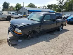 Salvage cars for sale at Wichita, KS auction: 1999 Ford Ranger Super Cab