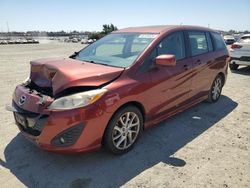 Salvage cars for sale at Antelope, CA auction: 2012 Mazda 5