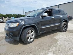 Salvage cars for sale at Tifton, GA auction: 2012 Jeep Grand Cherokee Overland