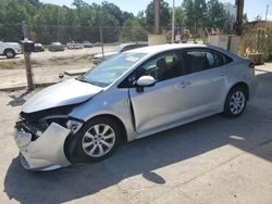 Salvage cars for sale at Gaston, SC auction: 2021 Toyota Corolla LE