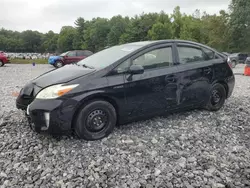 Salvage cars for sale at York Haven, PA auction: 2012 Toyota Prius