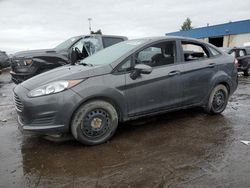 Salvage cars for sale at Woodhaven, MI auction: 2016 Ford Fiesta SE