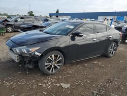 Nissan salvage cars for sale: 2018 Nissan Maxima 3.5S