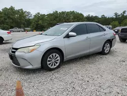 Vehiculos salvage en venta de Copart Houston, TX: 2016 Toyota Camry LE