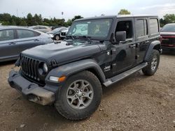 Jeep salvage cars for sale: 2020 Jeep Wrangler Unlimited Sport