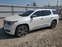 Salvage cars for sale at Appleton, WI auction: 2017 GMC Acadia Denali