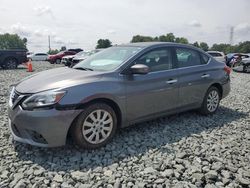 Nissan salvage cars for sale: 2019 Nissan Sentra S