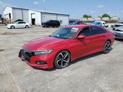 Honda salvage cars for sale: 2019 Honda Accord Sport