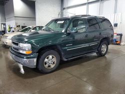 Chevrolet salvage cars for sale: 2002 Chevrolet Tahoe K1500