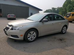 Salvage cars for sale at East Granby, CT auction: 2013 Chevrolet Cruze LS