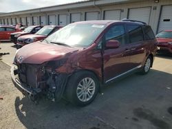 Toyota salvage cars for sale: 2017 Toyota Sienna XLE