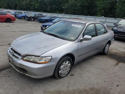 Salvage cars for sale from Copart Glassboro, NJ: 1999 Honda Accord LX