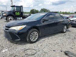 Salvage cars for sale at Montgomery, AL auction: 2015 Toyota Camry LE