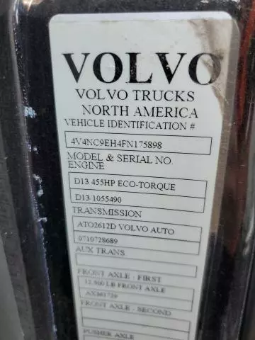 2015 Volvo VN VNL