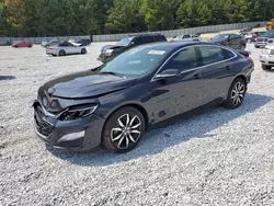 Salvage cars for sale at Gainesville, GA auction: 2022 Chevrolet Malibu RS