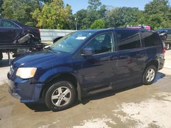 Salvage cars for sale at Savannah, GA auction: 2012 Dodge Grand Caravan SXT