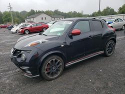 Salvage cars for sale at York Haven, PA auction: 2014 Nissan Juke S