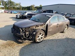 Nissan salvage cars for sale: 2014 Nissan Maxima S