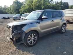 Salvage cars for sale at Windsor, NJ auction: 2016 KIA Soul +