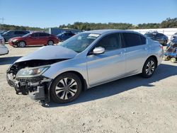 Salvage cars for sale at Anderson, CA auction: 2013 Honda Accord LX