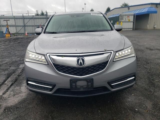 2016 Acura MDX Technology