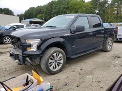 Ford salvage cars for sale: 2017 Ford F150 Supercrew