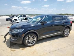 Salvage cars for sale at Grand Prairie, TX auction: 2016 Lincoln MKX Reserve