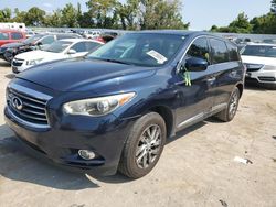 Salvage cars for sale from Copart Sikeston, MO: 2015 Infiniti QX60