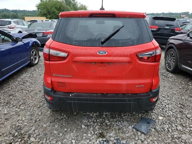 2020 Ford Ecosport S