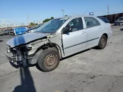 Salvage cars for sale at Wilmington, CA auction: 2005 Toyota Corolla CE