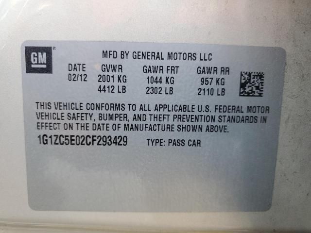 2012 Chevrolet Malibu 1LT