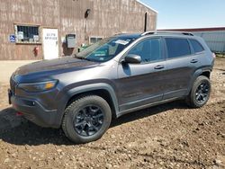 Jeep salvage cars for sale: 2021 Jeep Cherokee Trailhawk