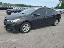 Salvage cars for sale at Dunn, NC auction: 2017 Chevrolet Cruze LS