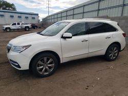 Salvage cars for sale at Albuquerque, NM auction: 2014 Acura MDX Advance