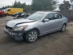 Honda salvage cars for sale: 2009 Honda Accord EX