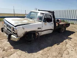 Salvage cars for sale from Copart Amarillo, TX: 1991 Dodge W-SERIES W200