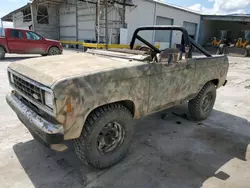 Salvage cars for sale at Corpus Christi, TX auction: 1987 Ford Bronco II