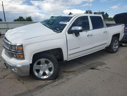 Chevrolet salvage cars for sale: 2015 Chevrolet Silverado K1500 LTZ