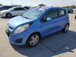 Salvage cars for sale at Grand Prairie, TX auction: 2014 Chevrolet Spark LS