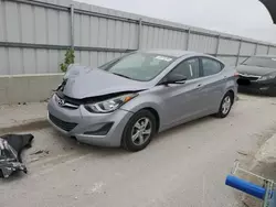 Hyundai salvage cars for sale: 2015 Hyundai Elantra SE